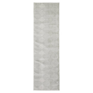 Oriental Weavers Montecito Indoor Area Rug - Soft Polyester, Multi-level Yarn, Graphic Patterns, Made In Egypt Grey,White Polyester M8111w068235st