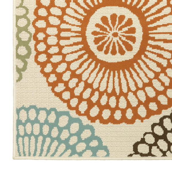 Oriental Weavers Montego Indoor/Outdoor Area Rug - Modern Nature-inspired Design For Stylish Home Decor Beige,Blue Polypropylene M697j6160230st
