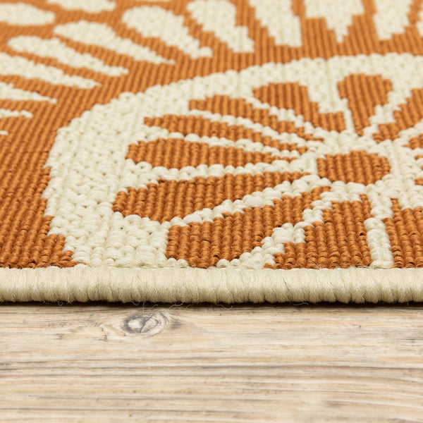 Oriental Weavers Montego Indoor/Outdoor Area Rug - Modern Nature-inspired Design For Stylish Home Decor Beige,Blue Polypropylene M697j6160230st