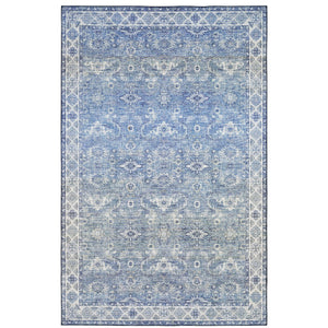 Oriental Weavers Myers Park Indoor Area Rug - Persian-inspired Design, Easy Care, Flatwoven Polyester For Rustic Charm Blue,Grey Polyester Mmyp04152213st