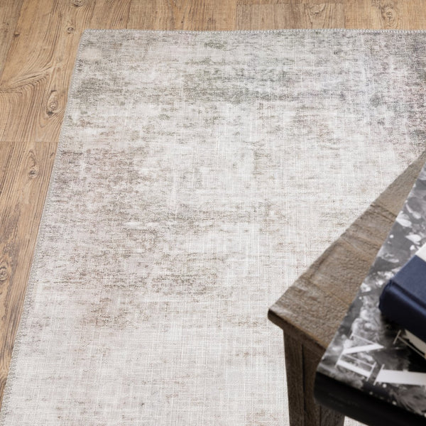 Oriental Weavers Myers Park Indoor Area Rug - Elegant Persian Designs With Watercolor Abstracts For Timeless Style Beige,Blue Polyester Mmyp10061245st