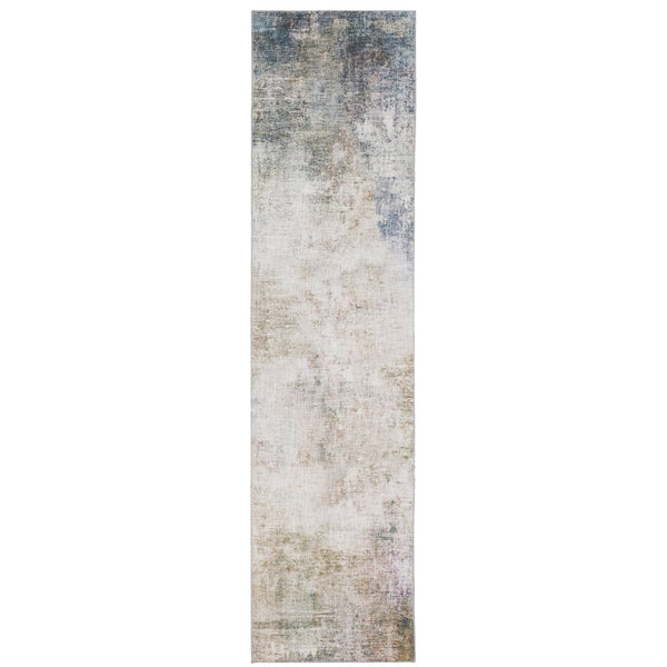 Oriental Weavers Myers Park Indoor Area Rug - Elegant Persian Designs With Watercolor Abstracts For Timeless Style Beige,Blue Polyester Mmyp10061245st