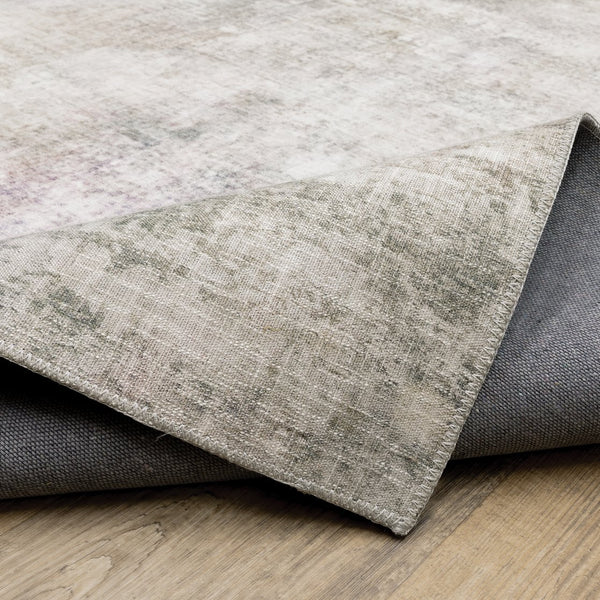 Oriental Weavers Myers Park Indoor Area Rug - Elegant Persian Designs With Watercolor Abstracts For Timeless Style Beige,Blue Polyester Mmyp10061245st