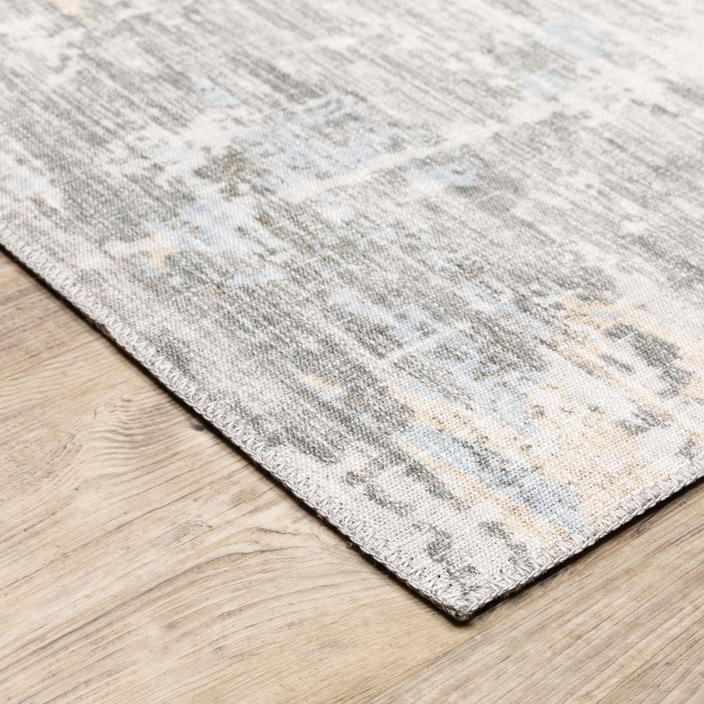 Oriental Weavers Myers Park Myp11 Vintage-inspired Indoor Area Rug With Persian Design And Watercolor Abstracts Grey,Gold Polyester Mmyp11152213st