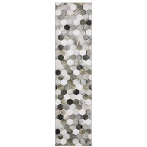 Oriental Weavers Myers Park Myp17 Indoor Area Rug - Elegant Persian Design With Vintage Charm And Easy Care Fabric Grey,Charcoal Polyester Mmyp17061245st