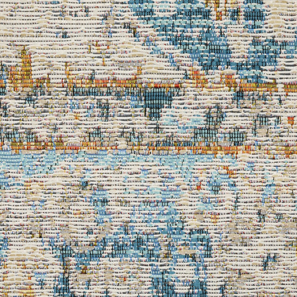 Oriental Weavers Naples Indoor/Outdoor Area Rug - Vibrant Patterns, Fade Resistant, Easy Care For Stylish Spaces Grey,Teal Polypropylene N1221x060100st