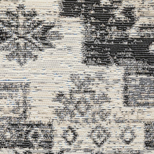 Oriental Weavers Naples Indoor/Outdoor Area Rug – Vibrant Patterns, Easy Care, And Fade Resistant Design For Any Space Grey,Ivory Polypropylene N1346z200285st