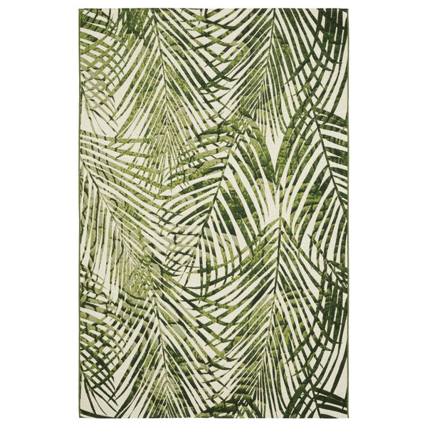Oriental Weavers Naples Indoor/Outdoor Area Rug – Vibrant Patterns, Easy Care, And Fade Resistant For Stylish Spaces Green,Ivory Polypropylene N1572x160230st