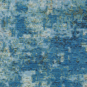 Oriental Weavers Naples Distressed Abstract Indoor/Outdoor Rug 6'7"X9'4" — Beige & Blue Fade‑Resistant Polypropylene N359XI200285ST