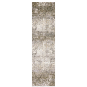 Oriental Weavers Nebulous Indoor Area Rug - Luxuriously Soft Polyester In Modern Abstract Design, Perfect For Any Space Ivory,Grey Polyester N1330e068235st