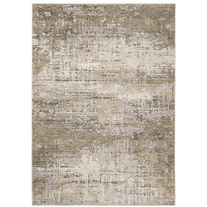 Oriental Weavers Nebulous Indoor Area Rug – Soft Polyester Yarn, Modern Abstract Design, Elegant Neutral Shades Beige,Grey Polyester N001h9100153st