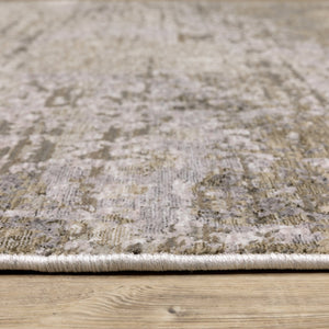 Oriental Weavers Nebulous Indoor Area Rug – Soft Polyester Yarn, Modern Abstract Design, Elegant Neutral Shades Beige,Grey Polyester N001h9100153st