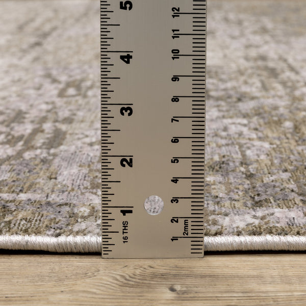 Oriental Weavers Nebulous Indoor Area Rug – Soft Polyester Yarn, Modern Abstract Design, Elegant Neutral Shades Beige,Grey Polyester N001h9100153st