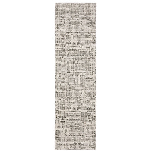 Oriental Weavers Nebulous Soft Polyester Indoor Area Rug - Modern Abstract Design With Textural Patterns In Neutrals Ivory,Grey Polyester N2060w068235st
