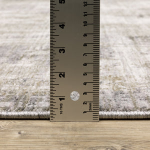 Oriental Weavers Nebulous Indoor Area Rug - Soft Polyester Yarn, Modern Abstract Design, Perfect For Any Space Grey,Beige Polyester N4151n068235st