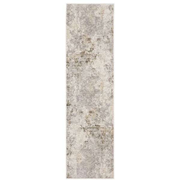 Oriental Weavers Nebulous Soft Polyester Indoor Area Rug - Modern Abstract Design With Textural Patterns And Elegance Ivory,Beige Polyester N050j9068235st