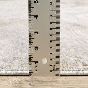 Oriental Weavers Nebulous Elegant Indoor Area Rug - Soft Polyester, Modern Abstract Design, Neutral Tones For Any Space Ivory,Tan Polyester N530e9100153st