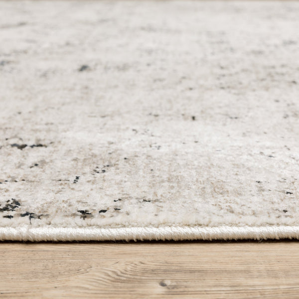 Oriental Weavers Nebulous Indoor Area Rug - Soft Polyester Yarn, Modern Abstract Design, Perfect For Any Space Ivory,Grey Polyester N561e9068235st