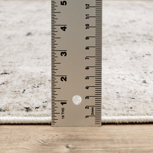 Oriental Weavers Nebulous Indoor Area Rug - Soft Polyester Yarn, Modern Abstract Design, Perfect For Any Space Ivory,Grey Polyester N561e9068235st