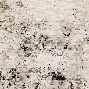 Oriental Weavers Nebulous Indoor Area Rug - Soft Polyester Yarn, Modern Abstract Design, Perfect For Any Space Ivory,Grey Polyester N561e9068235st