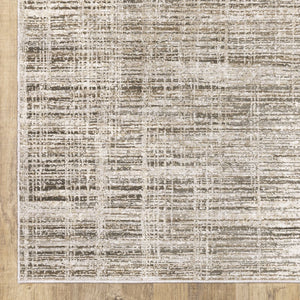 Oriental Weavers Nebulous Indoor Area Rug - Soft Polyester Yarn, Modern Abstract Design, Neutral Shades For Elegance Beige,Ivory Polyester N071e9068235st