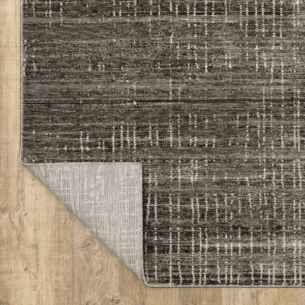 Oriental Weavers Nebulous Indoor Area Rug - Soft Polyester Yarn, Modern Abstract Design In Neutral Shades And Textures Charcoal,Grey Polyester N751d9100153st