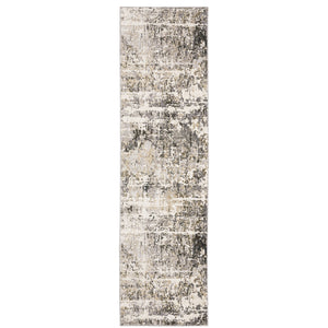 Oriental Weavers Nebulous Soft Polyester Indoor Area Rug - Modern Abstract Design In Neutral Tones For Every Room Grey,Ivory Polyester N091l9068235st