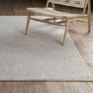 Oriental Weavers Oliver Plush Grey Beige Area Rug With Subtle Abstract Stripes, High-Low Texture For Modern Cozy Homes 59.84'' L x 39.37'' W OOLV08100152ST