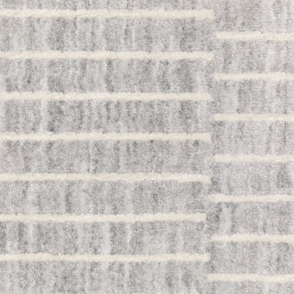 Oriental Weavers Oliver Neutral Grey Beige Runner Rug 2'3"X7'6" — High-Low Texture, Durable Polyester Hallway Accent OOLV08068230ST