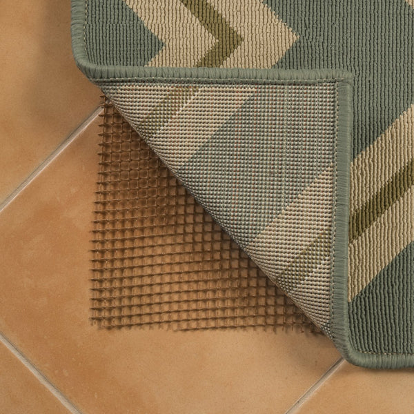 Oriental Weavers All Weather Outdoor Rug Pad - Enhance Safety And Drying For Your Outdoor Rugs, Mold & Mildew Resistant Brown Latex Treated Knit Polyester O0007c229325st