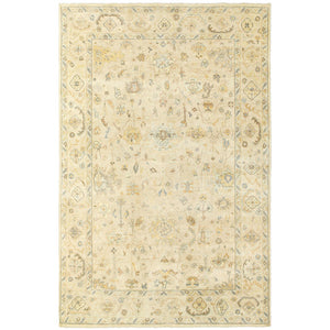 Oriental Weavers Palace Hand-knotted Indoor Area Rug With Traditional Oushak Patterns For Luxurious Home Decor Beige,Grey Wool P10301060091st