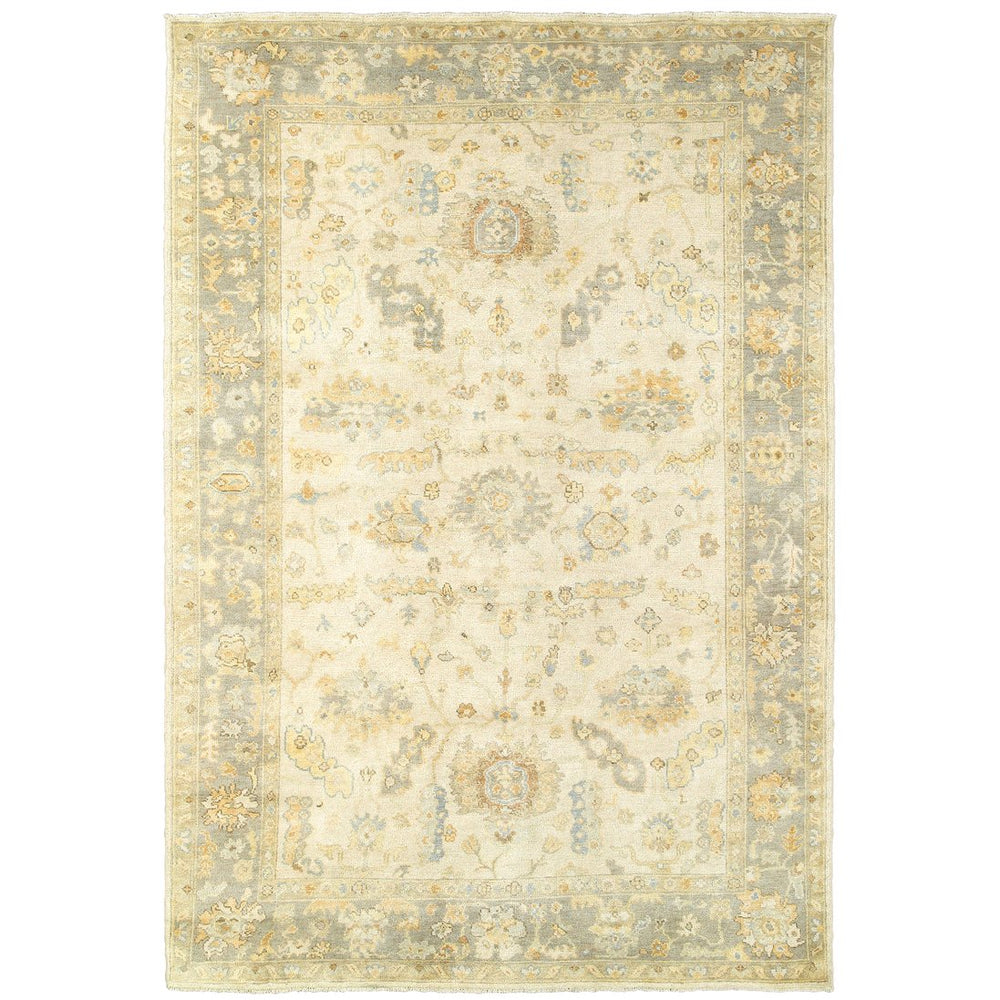 Oriental Weavers Palace Indoor Area Rug - Luxurious Hand-knotted Oushak Design In Modern Classic Colors For Elegance Beige,Grey Wool P10307060091st