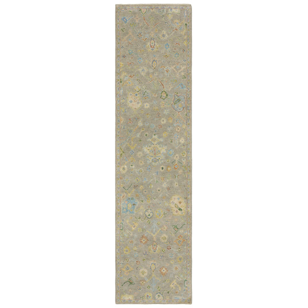 Oriental Weavers Palace Indoor Area Rug - Luxurious Hand-knotted Oushak Design In Elegant Modern Colors For Home Grey,Multi Wool P10309076305st