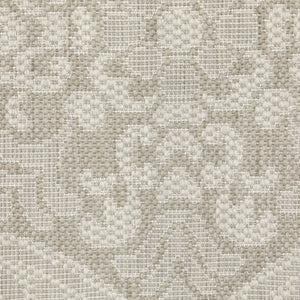 Oriental Weavers Portofino Indoor/Outdoor Area Rug - Durable, Stylish, And Easy To Maintain For Any Space Decor Ivory,Grey Polypropylene P2805w160220st