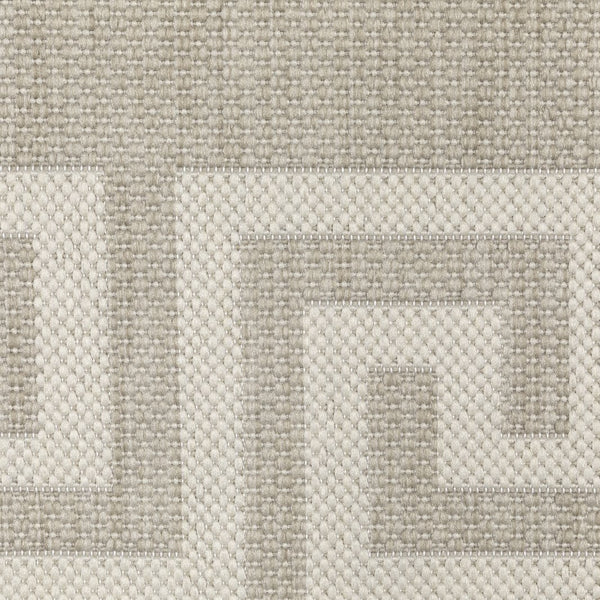 Oriental Weavers Portofino Indoor/Outdoor Area Rug - Stylish, Durable, And Easy To Maintain For Any Space Decor Grey,Ivory Polypropylene P6560d240305st