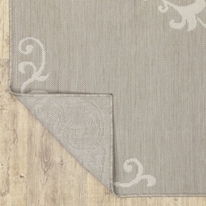 Oriental Weavers Portofino Indoor/Outdoor Area Rug – Stylish, Durable Design Perfect For Homes With Kids & Pets Taupe,Ivory Polypropylene P6649w100152st