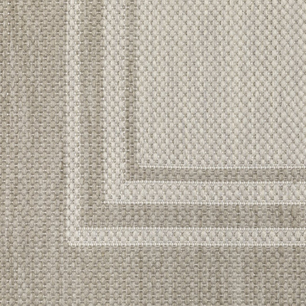 Oriental Weavers Portofino Indoor/Outdoor Area Rug – Stylish, Durable, And Easy To Maintain For Any Home Decor Ivory,Grey Polypropylene P6765w200280st