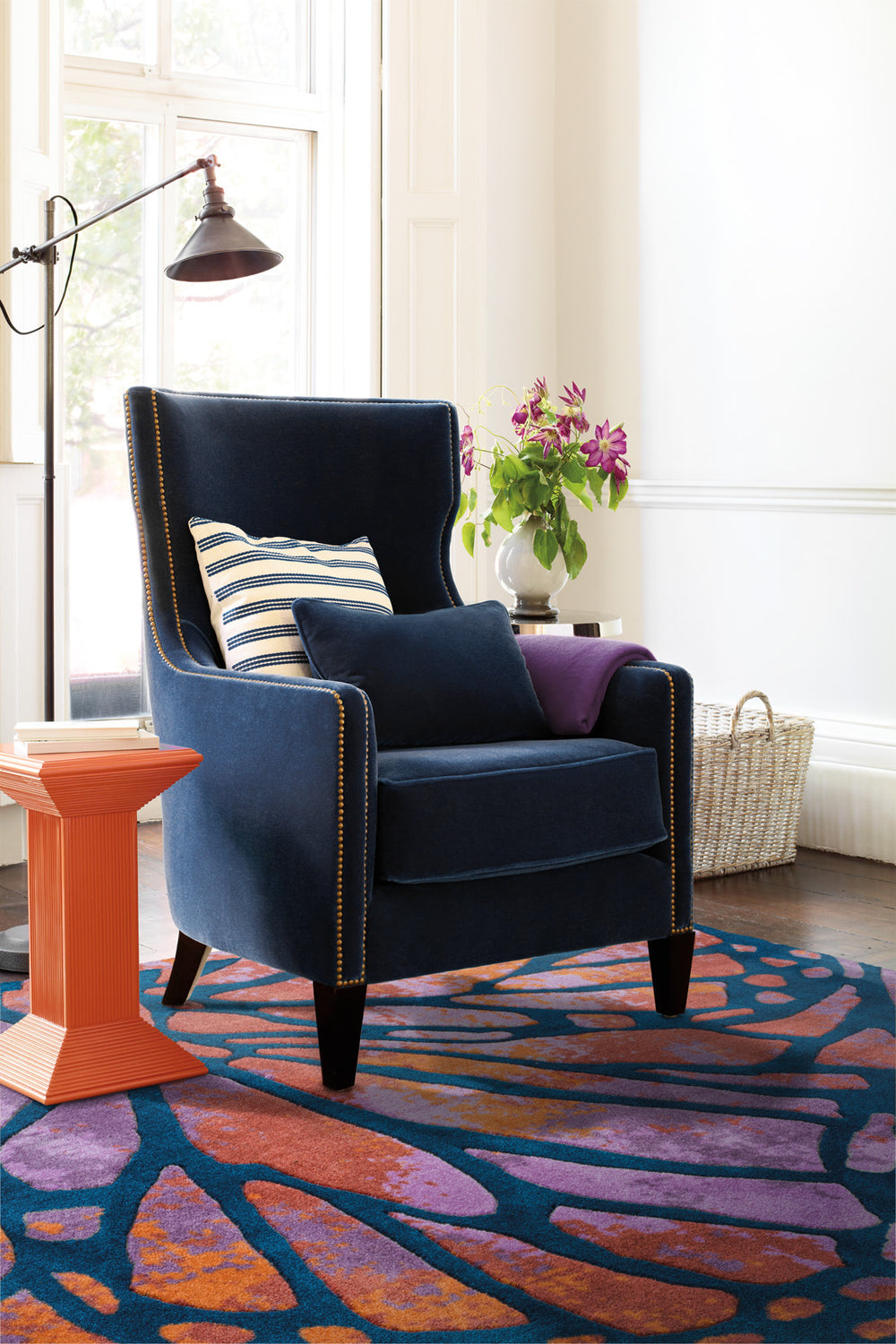 Oriental Weavers Prismatic Indoor Area Rug – Elegant Transitional Design In Antique Moss And Lavender Herb Shades Blue,Red Nylon P75289200290st