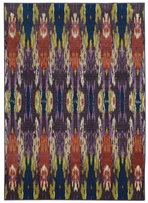 Oriental Weavers Prismatic Indoor Area Rug - Elegant Transitional Design In Antique Moss And Lavender Herb Finishes Purple,Blue Nylon P85134200290st