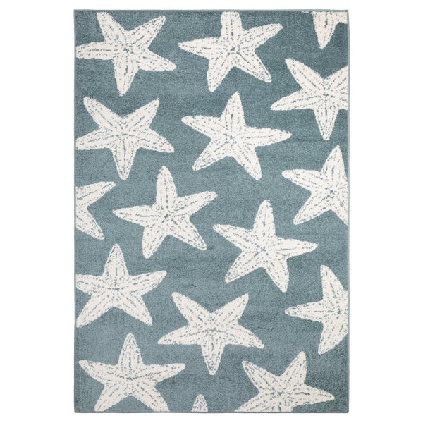 Oriental Weavers Quinn Blue And Ivory Indoor Area Rug - Modern Style With Soft Texture For A Cozy Home Atmosphere Blue,Ivory Polypropylene Qqui02240305st