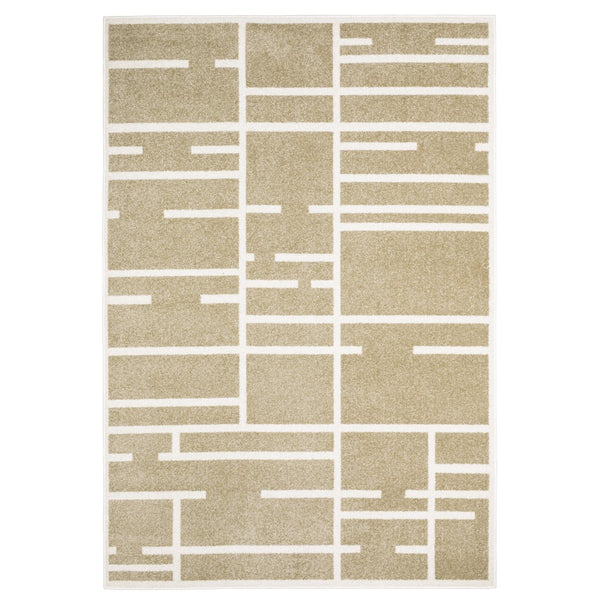 Oriental Weavers Quinn Modern Beige/Ivory Indoor Area Rug - Soft Textured Frieze Yarn For Stylish Home Décor Beige,Ivory Polypropylene Qqui04060213st