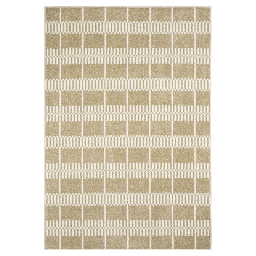 Oriental Weavers Quinn Indoor Area Rug - Chic Modern Design With Soft Textured Yarn For Cozy Home Elegance Beige,Ivory Polypropylene Qqui05060213st