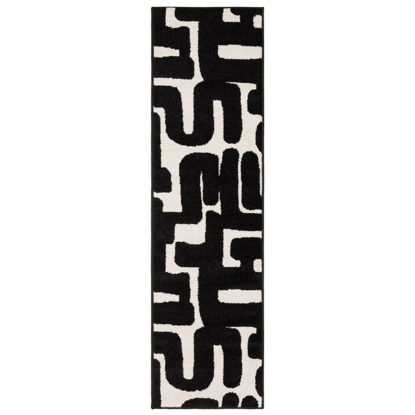 Oriental Weavers Quinn Abstract Geometric Polypropylene Indoor Rug Bold Modern Frieze for Living Spaces QQUI08060213ST