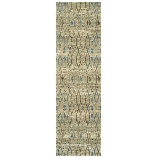 Oriental Weavers Raleigh Indoor Area Rug – Timeless Design With Soft Dense Pile In Classic Neutrals And Trendy Accents Ivory,Blue Polypropylene R1807h067230st