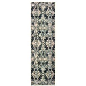 Oriental Weavers Raleigh Indoor Area Rug – Soft Dense Pile, Durable 100% Polypropylene, Timeless Modern Design Grey,Blue Polypropylene R5507b067230st
