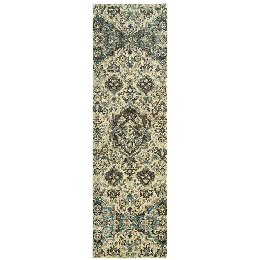 Oriental Weavers Raleigh Indoor Area Rug - Luxurious Soft Pile With Timeless Design In Classic Neutral Palette Ivory,Grey Polypropylene R8027j067230st