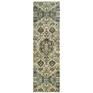 Oriental Weavers Raleigh Indoor Area Rug - Luxurious Soft Pile With Timeless Design In Classic Neutral Palette Ivory,Grey Polypropylene R8027j067230st