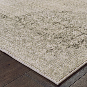 Oriental Weavers Raleigh Indoor Area Rug – Luxurious Soft Pile, Durable 100% Polypropylene, Timeless Style For Any Room Ivory,Grey Polypropylene R099d5067230st