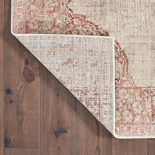 Oriental Weavers Raleigh Soft And Durable Indoor Area Rug In Timeless Design With Trendy Colors For Modern Spaces Ivory,Pink Polypropylene R099w5055091st