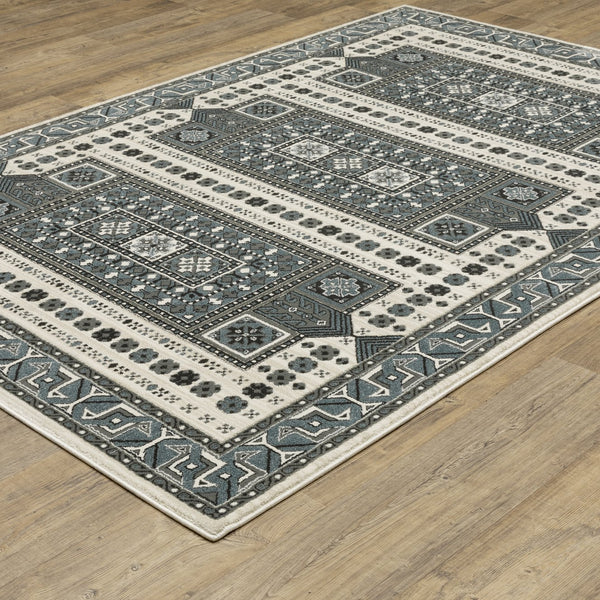 Oriental Weavers Raylan Indoor Area Rug - Elegant High/Low Design In Multi-tonal Soft Blues And Grays For Any Space Grey,Blue Polypropylene Rray01160230st